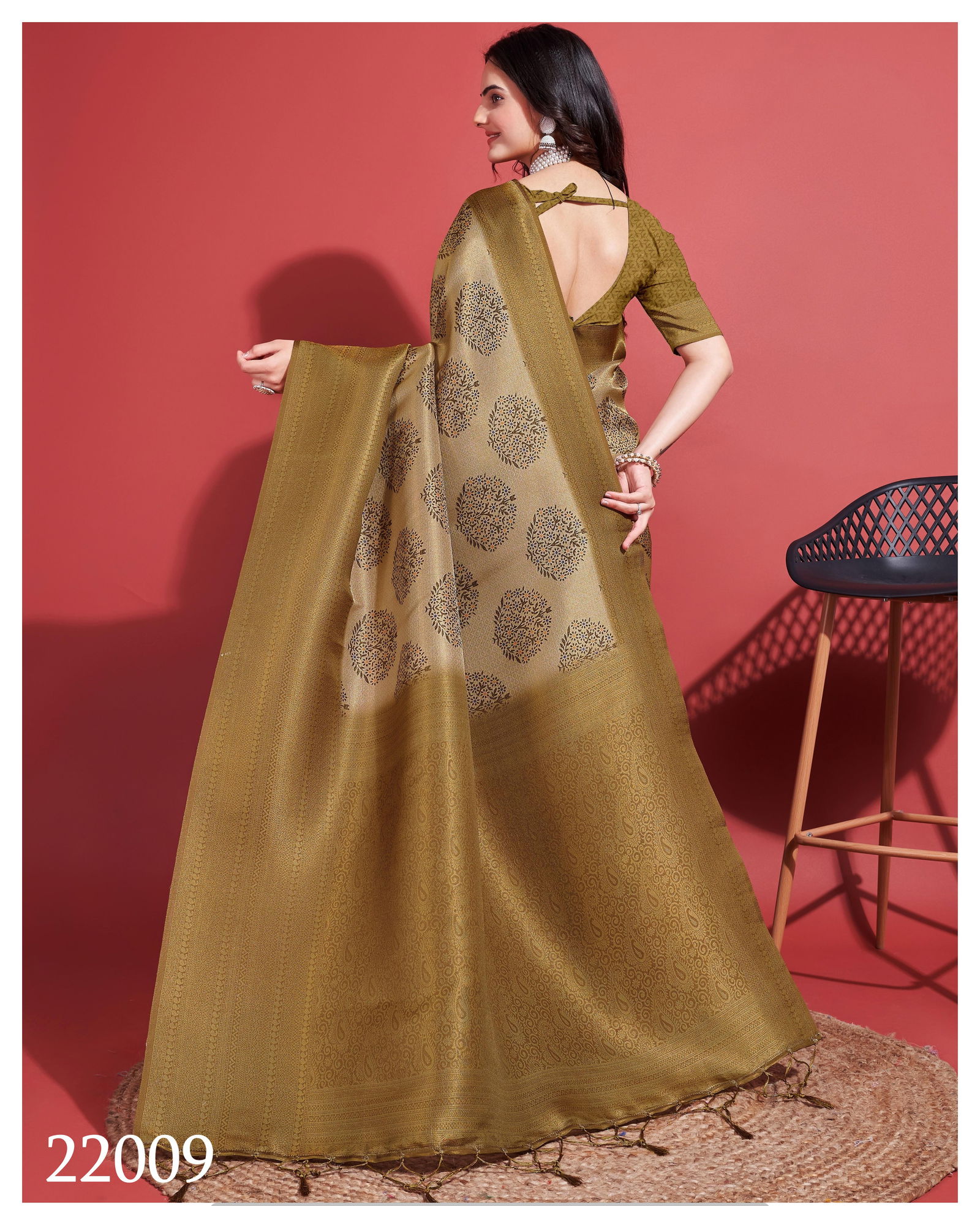 BK 8796 Dionne Vol 2 Pure Kuberapattu Digital Printed Sarees Wholesale Online